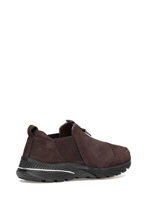 Elit ERLPLV028-D-F Kadın Hakiki Deri Ortopedik Casual Ayakkabı Kahverengi