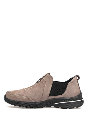 Elit ERLPLV028-D-F Kadın Hakiki Deri Ortopedik Casual Ayakkabı Vizon