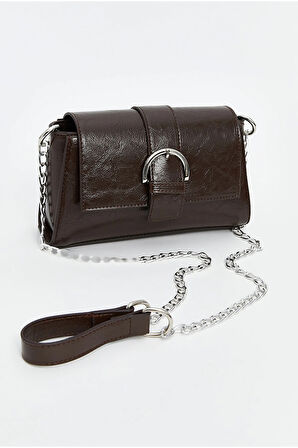 Armine T-3023 Kadın Omuz Çantası Kahverengi