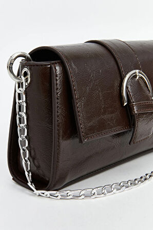 Armine T-3023 Kadın Omuz Çantası Kahverengi