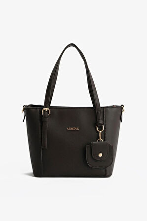 Armine 349 Kadın Omuz Çantası Kahverengi