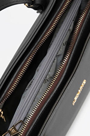 Armine 349 Kadın Omuz Çantası Siyah