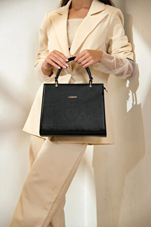 Armine 355 Kadın Kol Çantası Siyah