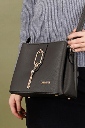 Armine 361 Kadın Omuz Çantası Kahverengi