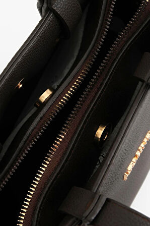 Armine 364 Kadın Omuz Çantası Kahverengi