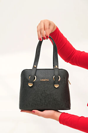 Armine 364 Kadın Omuz Çantası Siyah