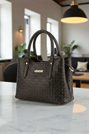 Armine 416 Kadın Kol Çantası Kahverengi