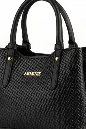 Armine 416 Kadın Kol Çantası Siyah
