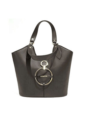 Armine 417 Kadın Kol Çantası Kahverengi