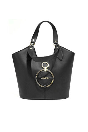 Armine 417 Kadın Kol Çantası Siyah