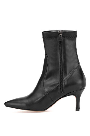 Elit Brk248 Kadın Topuklu Bot Siyah