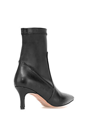 Elit Brk248 Kadın Topuklu Bot Siyah