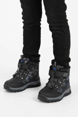 Ndrops YSEYL015 Outdoor Çocuk Bot Siyah - Lacivert