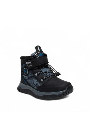 Ndrops YSEYL015 Outdoor Çocuk Bot Siyah - Lacivert