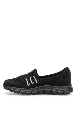 King Paolo K5226 Familia Kadın Memory Foam Casual Ayakkabısı Siyah