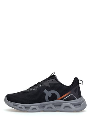 Elit ASENS4342 Erkek Klasik Sneaker Siyah - Füme