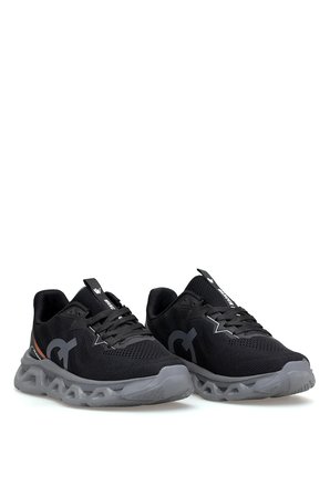 Elit ASENS4342 Erkek Klasik Sneaker Siyah - Füme