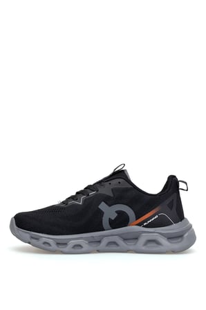 Elit ASENS4342 Erkek Klasik Sneaker Siyah - Füme
