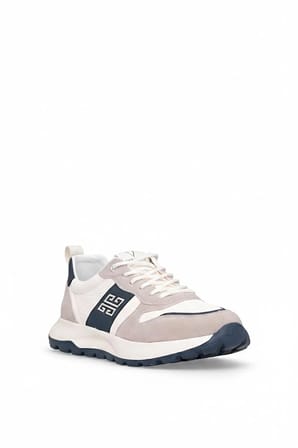 Voyager E435 Erkek Hakiki Deri Sneaker Krem