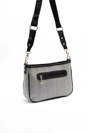 Silver Polo SP1160-M132 Kadın Çapraz Çanta Siyah
