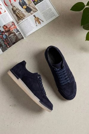 Luciano Bellini 26K-C27701 Formal Erkek Casual Ayakkabı Lacivert