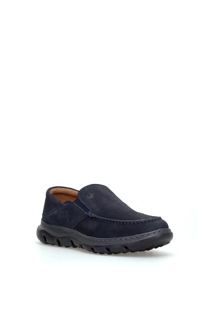 Marcomen 152-23074 Erkek Hakiki Deri Casual Ayakkabı Lacivert
