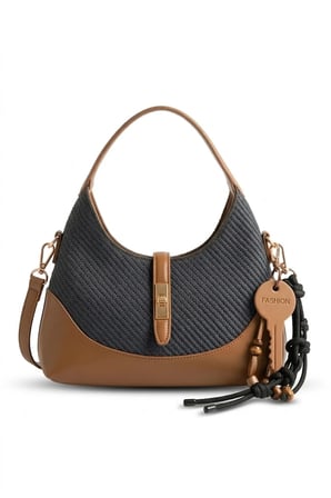 Dsn B37125 Kadın El ve Omuz Çantası Siyah