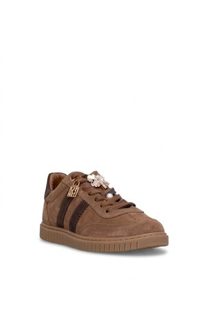 John Richardo 1187 Kadın Hakiki Deri Klasik Sneaker Taba