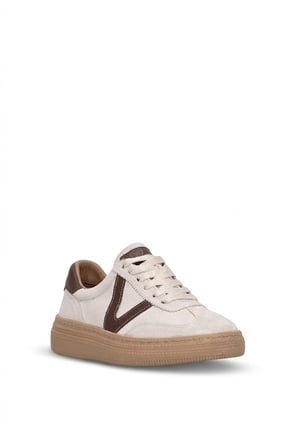 Beety 26BY227.170 Kadın Hakiki Deri Klasik Sneaker Bej