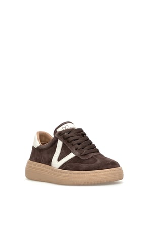 Beety 26BY227.170 Kadın Hakiki Deri Klasik Sneaker Kahverengi