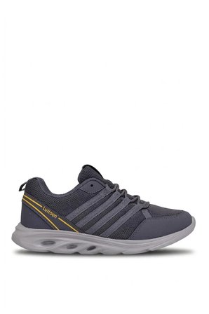 Elit ASPRT4138 Erkek Klasik Sneaker Koyu Gri