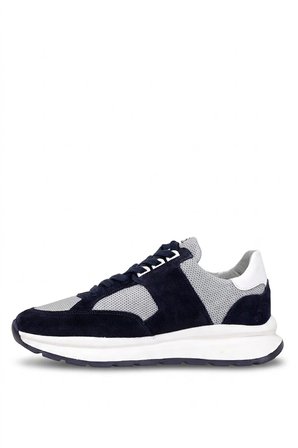 John Richardo 24298 Erkek Hakiki Deri Klasik Sneaker Lacivert