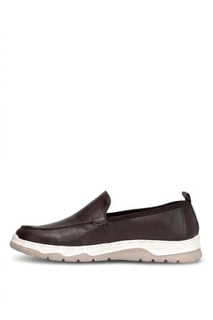 Luciano Bellini 26K-E16401 Formal Erkek Casual Ayakkabı Kahverengi
