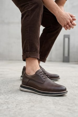 Elit 26YNb5041C Erkek Casual Ayakkabı Kahverengi