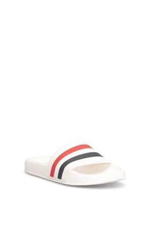 Elit MYSS264-018 Erkek Düz Terlik Beyaz