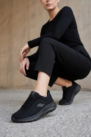 Jump KSE34840 Kadın Klasik Sneaker Siyah