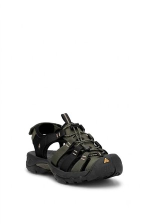 Humtto 152-710445A Erkek Outdoor Sandalet Siyah - Yeşil