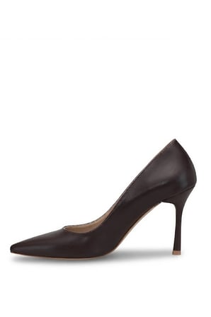 Elit ZYN4016 Kadın Stiletto Kahverengi