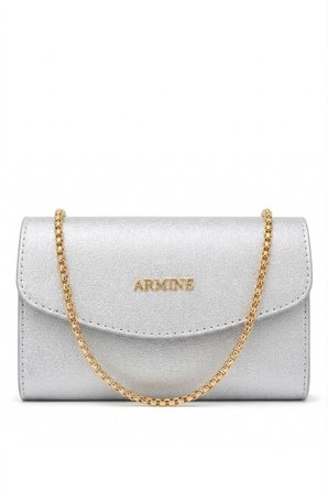 Armine C14-26Y Kadın El ve Omuz Çantası Gümüş