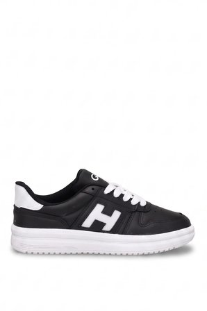 Elit ASQLA1457 Kadın Klasik Sneaker Siyah - Beyaz