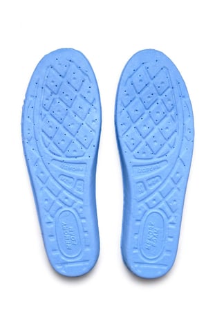 Voyager Memory Foam MFG Terleme Yapmayan Özel Dizayn Ortopedik Tabanlık Gri