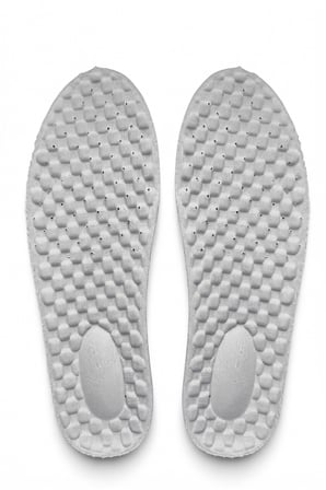 Voyager Memory Foam MFG Terleme Yapmayan Özel Dizayn Ortopedik Tabanlık Gri