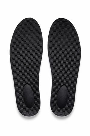 Voyager Memory Foam MFS Terleme Yapmayan Özel Dizayn Ortopedik Tabanlık Siyah