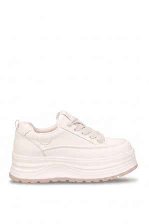 Elit HML262-1102 Kadın Klasik Sneaker Beyaz