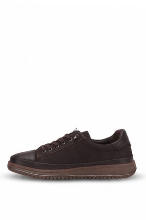 Beety 26BK273.121 Kadın Hakiki Deri Klasik Sneaker Kahverengi