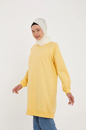 BİSİKLET YAKA SWEATSHIRT