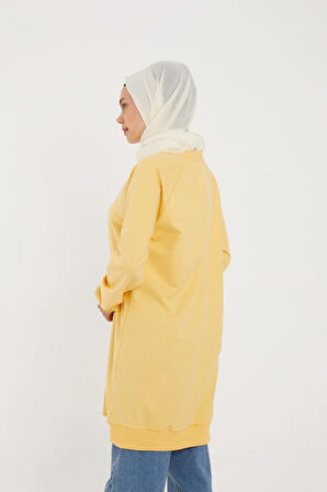 BİSİKLET YAKA SWEATSHIRT