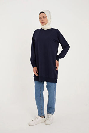 BİSİKLET YAKA SWEATSHIRT