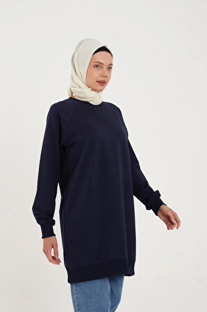 BİSİKLET YAKA SWEATSHIRT