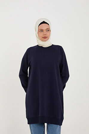 BİSİKLET YAKA SWEATSHIRT